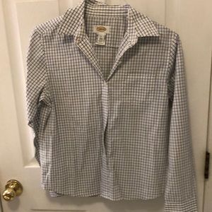 Talbot Blue/White Button Down